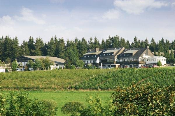Uitzicht op hotel